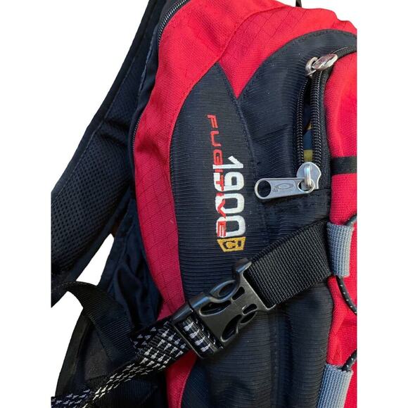 OGIO Sport Fugitive 1900 03246 Black Red Backpack Bookbag Gym Travel Laptop - Picture 9 of 11